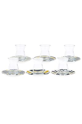12 Pieces 6 Person Tea Set - 1