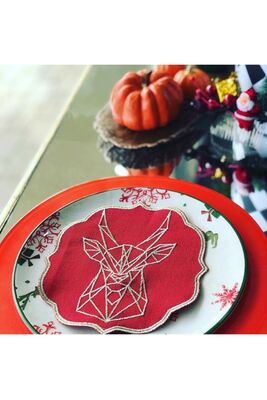 2021 Christmas Special Cocktail Napkin Gk 1 Piece 2021SP - 1