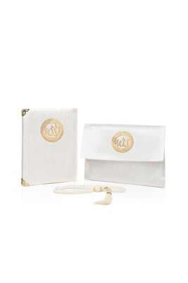 3 Pcs Slub Bag Dowry Gift Yasin Rosary Set 3 Pcs-YASIN - 1
