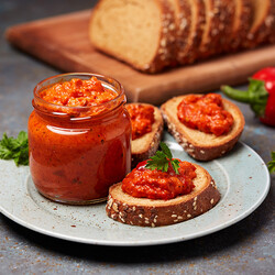 Ajvar Balkan Sauce , 10.58oz - 300g - Thumbnail