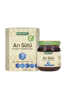 Aksuvital Royal Jelly Bee Pollen Hambal Mixture S 18.000mg 220gr Natural - 1
