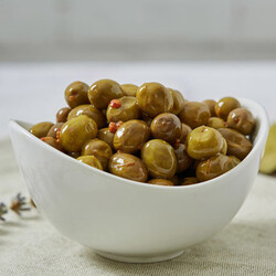 Hatay Avcarlı Halhali Olives , 11.5oz - 330g - Thumbnail