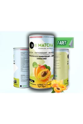 Apricot Flavored Matcha Form Tea 20 X 8 Gr Matcha Apricot [1 Box] - 1