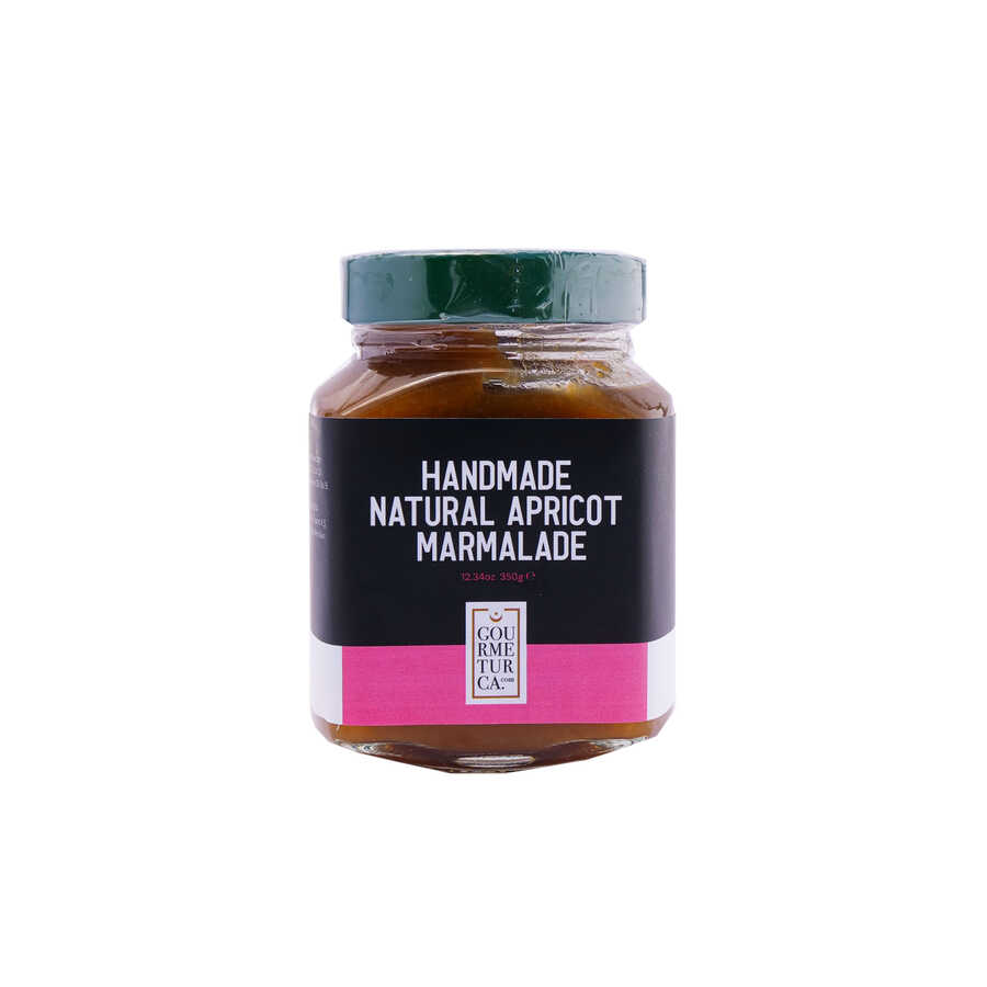 Handmade Natural Apricot Marmalade , 12oz - 350g