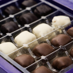 Assorted Chocolate Covered Hazelnut & Pistachio Croquant , 20 pieces , 5.6oz - 160g - Thumbnail