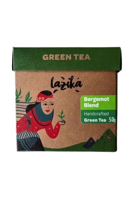 Bergamot Flavored Natural Green Tea 50 G Lazika. - 1