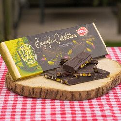 Beyoğlu Dark Chocolate with Pistachio ,10.58oz - 300g - Thumbnail