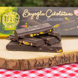 Beyoğlu Dark Chocolate with Pistachio ,10.58oz - 300g - Thumbnail