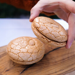 Big Acıbadem Cookies , 2 Pieces - Thumbnail