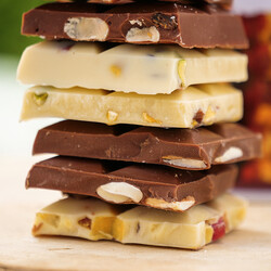 BiMola Mixed Chocolate in Metal Boxes , 12 pieces , 7.4oz - 210g - Thumbnail