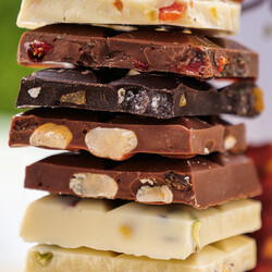 BiMola Mixed Chocolate in Metal Boxes , 12 pieces , 7.4oz - 210g - Thumbnail