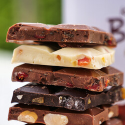 BiMola Mixed Chocolate in Metal Boxes , 12 pieces , 7.4oz - 210g - Thumbnail