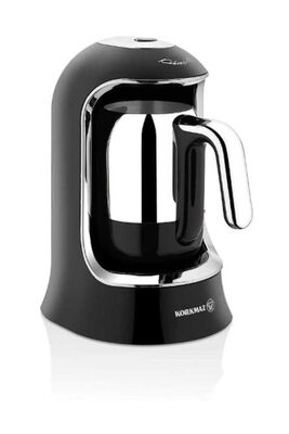 Black Chrome Automatic Coffee Machine - 1