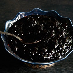 Handmade Natural Black Mulberry Jam , 13.4oz - 380g - Thumbnail