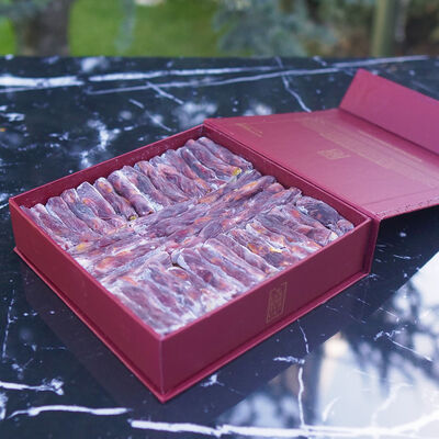 Black Mulberry Flavored Sultan Turkish Delight , 10.58oz - 300g - 2