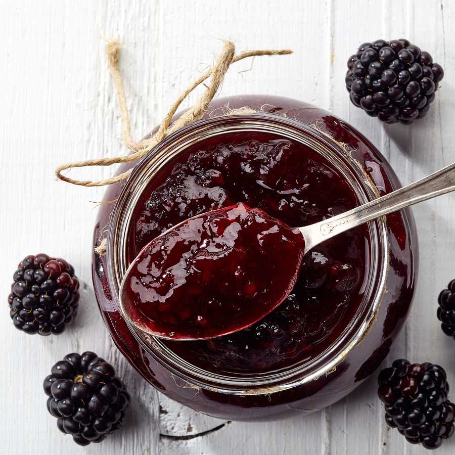 Handmade Natural Blackberry jam , 13.4oz - 380g