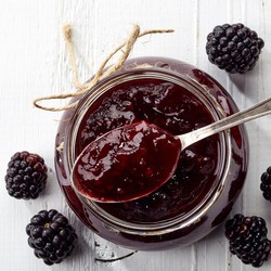 Handmade Natural Blackberry jam , 13.4oz - 380g - Thumbnail