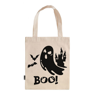Boo Ghost Tootbag , 13.7x15.7 Inches - 1