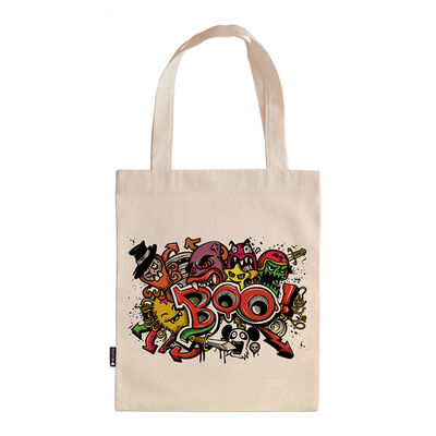 Boo Monsters Tootbag , 13.7x15.7 Inches - 1
