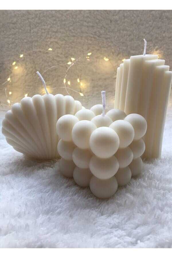 Bubble Candle 3Lu Design Decorative Candle