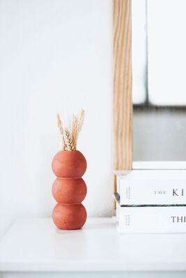 Bubble Terracotta Vase - 1