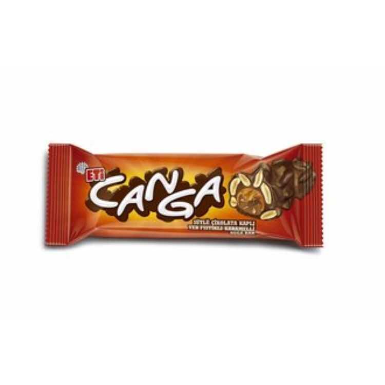 Canga Chocolate with Peanut and Caramel , 1.58oz - 45g 3 pack