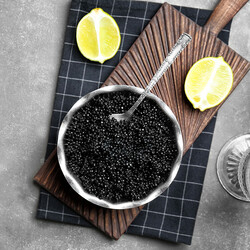 Canned Black Caviar , 100g - Thumbnail