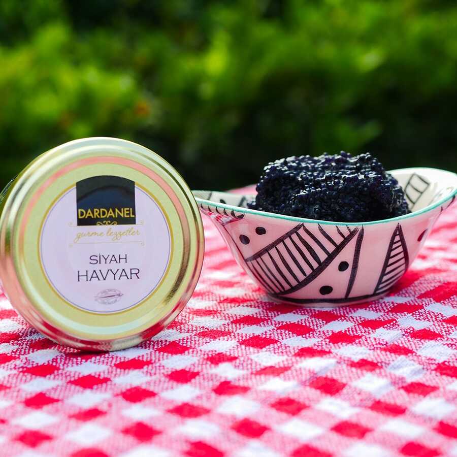 Canned Black Caviar , 100g