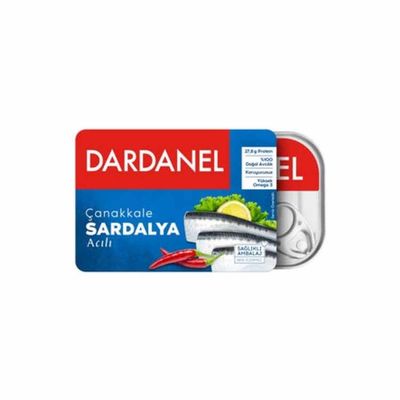 Canned Spicy Çanakkale Sardines , 100g - 1