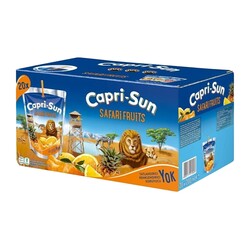Capri - Sun Safari Fruits 200 ml X 20 pcs - Thumbnail