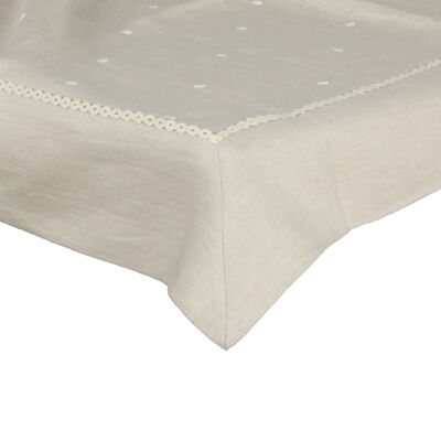 Celina Beige Table Cloth 130x130 cm - 1