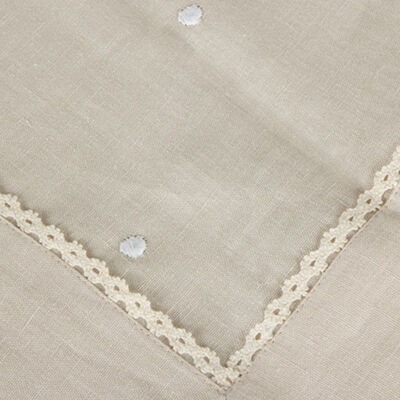 Celina Beige Table Cloth 130x130 cm - 2