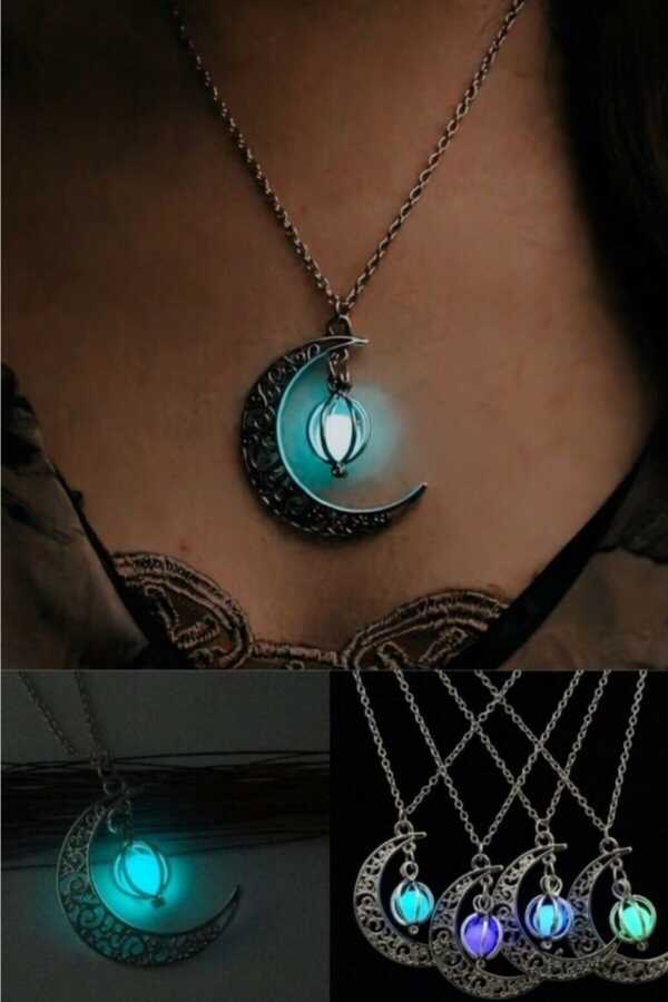 Moon-glow Necklace – Attachments & Sage