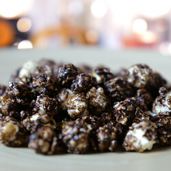 Chocolate and Caramel Flavored Popcorn , 2.2oz - 65g - Thumbnail