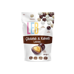 Chocolate and Coffee Flavored Roasted Chickpeas , 3.8oz - 110g - Thumbnail