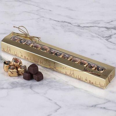 Chocolate Covered Pistachio Turkish Delight , 11 Pieces , 4.6oz - 130g - 1