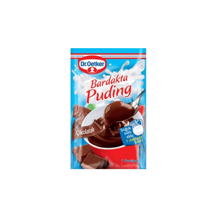 Chocolate Pudding in Glass , 1.05oz - 30g 3 pack
