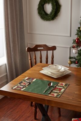 Christmas Pattern Placemat Set of 2 AMS000340 - 1