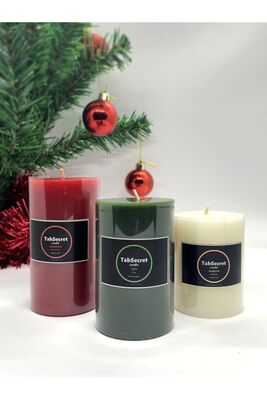 Christmas Series Flavored 3 Piece Candle Set CHRIS-2121 - 1