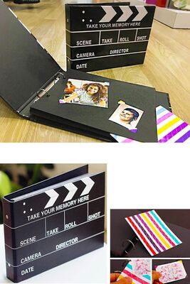 Clapperboard Design Photo Album Memory Book PRA-2825766-6579 - 1