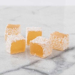 Coconut Covered Plain Turkish Delight , 17.6oz - 500g - Thumbnail