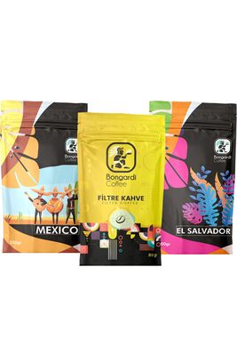 Coffee 3X200 Gr Regional Set Mexican El Salvador Intense - 1
