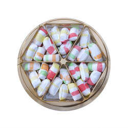 Colorful Bergamot Flavored Finger Candy , 250g - 8.8oz - Thumbnail