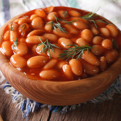 Cooked Beans Canned , 14.10oz - 400g - Thumbnail