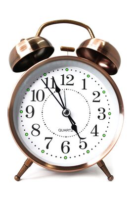 Copper Alarm Clock (LARGE SIZE WITH LIGHT AND ALARM) alarm clock - 1
