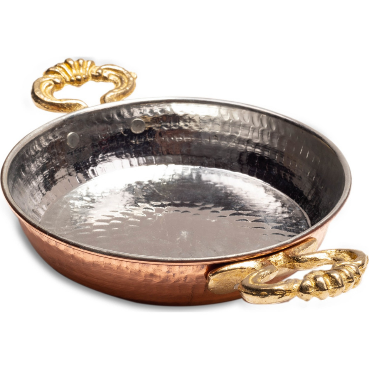 Copper Frying Pan , 7inch - 18cm