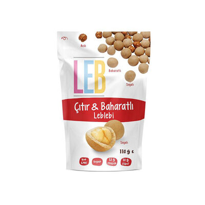 Crispy Spicy Roasted Chickpeas , 3.8oz - 110g - 1