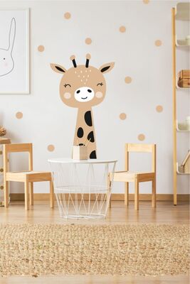 Cute Poli Kids Room Sticker SVML-PL1498 - 1