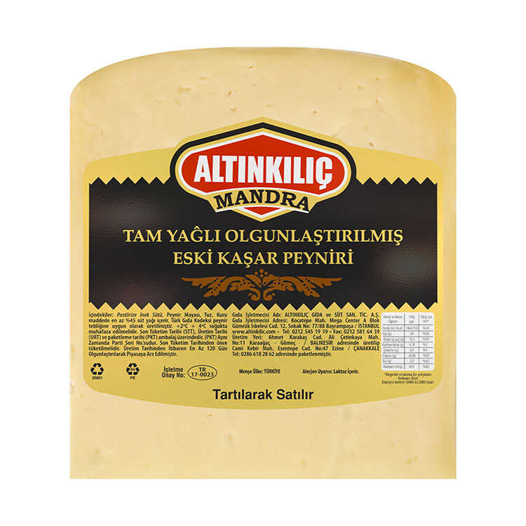Dairy Aged Kasseri Cheese , 10.5oz-300g
