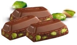 Damak Pistachio Milky Square Chocolate , 2 pack - Thumbnail